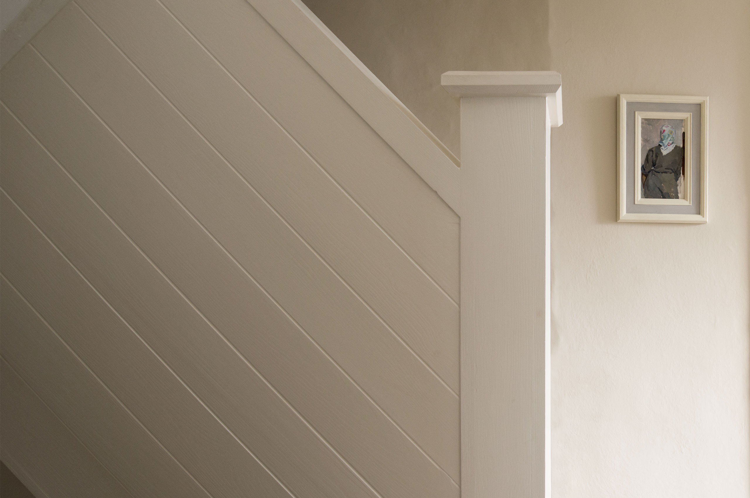 Nautical detailing for the stair balustrade at Merchant's House